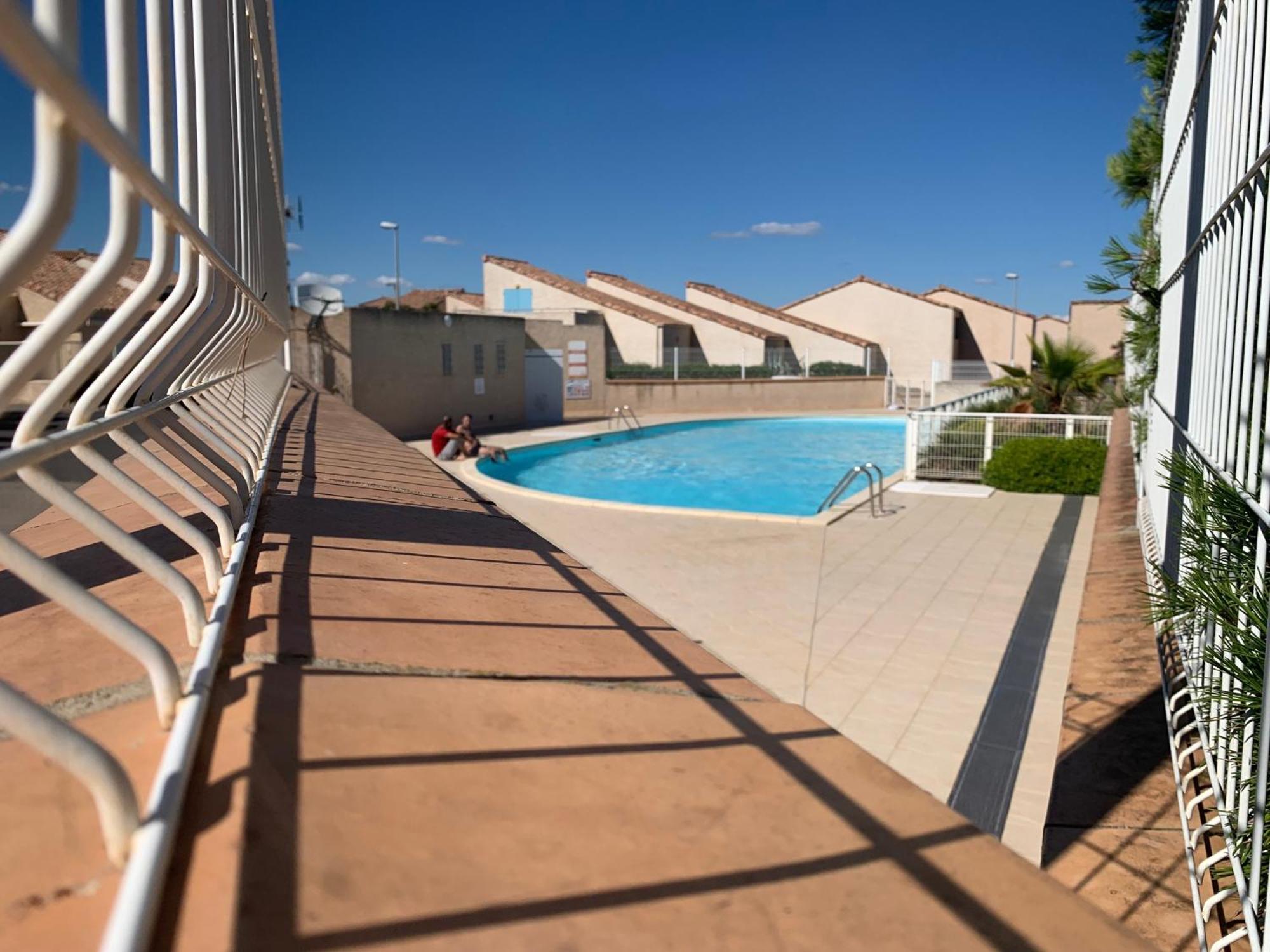 T3 Vue Mer Et Plage, Avec Wifi Et Parking Saint-Pierre-la-Mer  Exterior foto