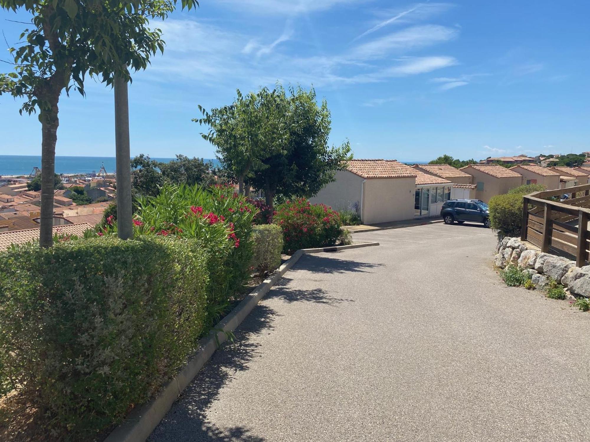 T3 Vue Mer Et Plage, Avec Wifi Et Parking Saint-Pierre-la-Mer  Exterior foto